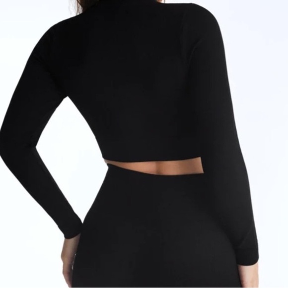 set active sculp flex black zip up - Picture 3 of 3